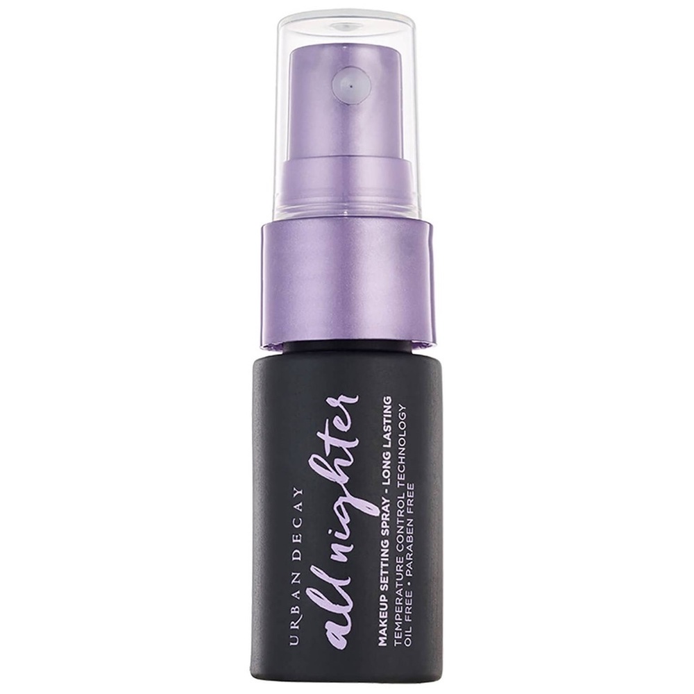 Urban Decay All Nighter long lasting makeup setting spray mini nib